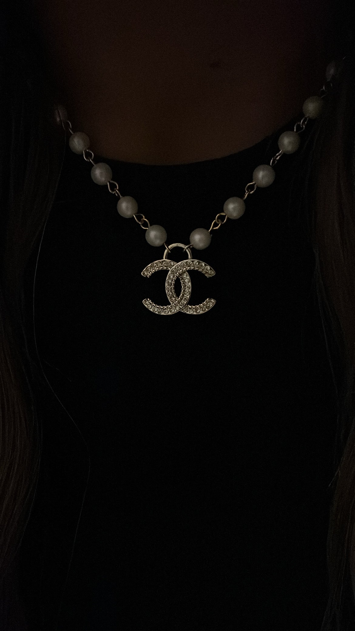 CC CHANEL VINTAGE PEARL NECKLACE (pre-order)