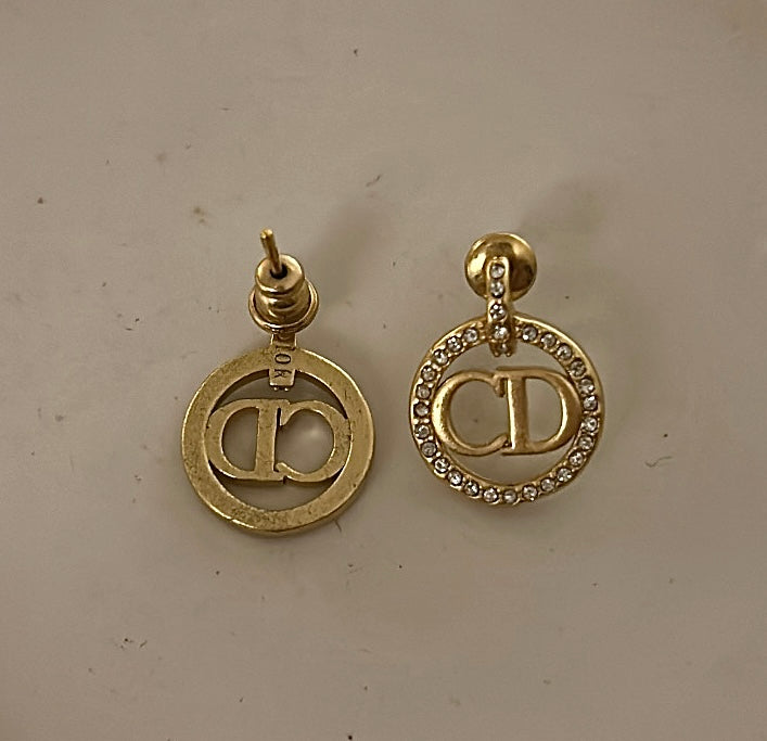 DIOR CD CIRCLE EARRINGS (pre-order)