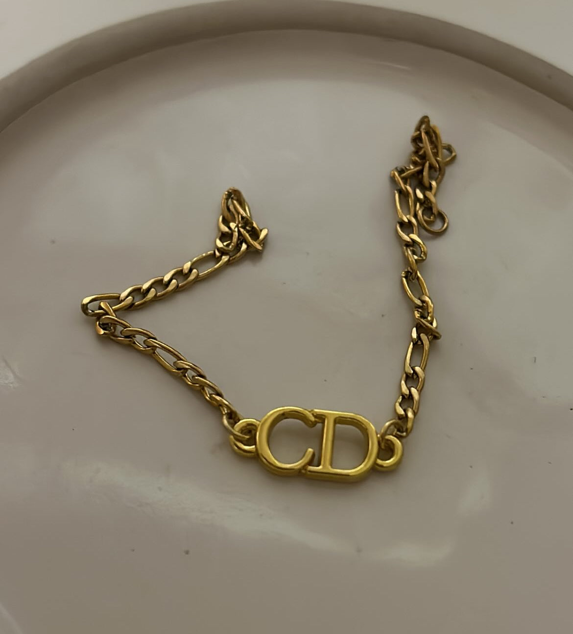 DIOR DAINTY CD BRACELET
