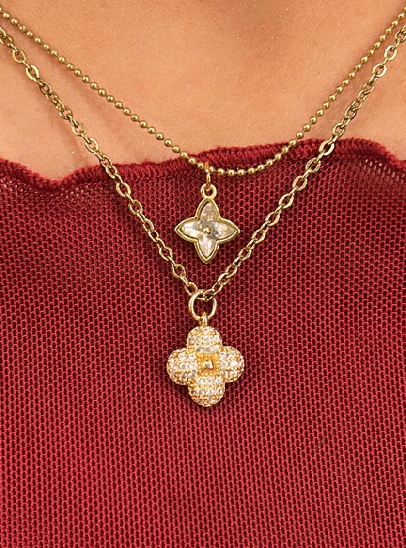 LOUIS VUITTON CHARM BLOSSOM NECKLACE