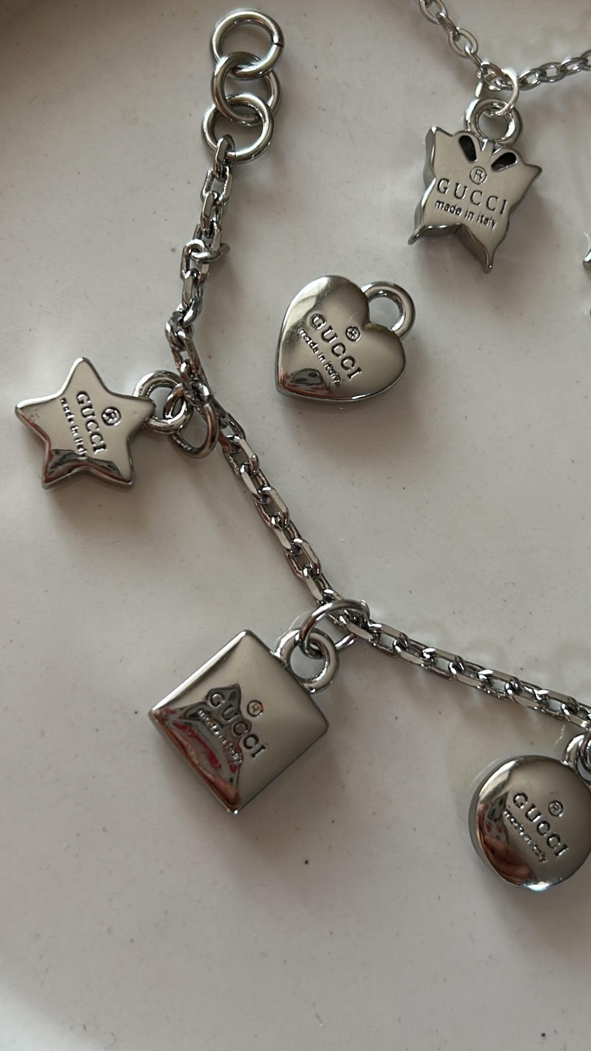 GUCCI DAINTY HEART NECKLACE