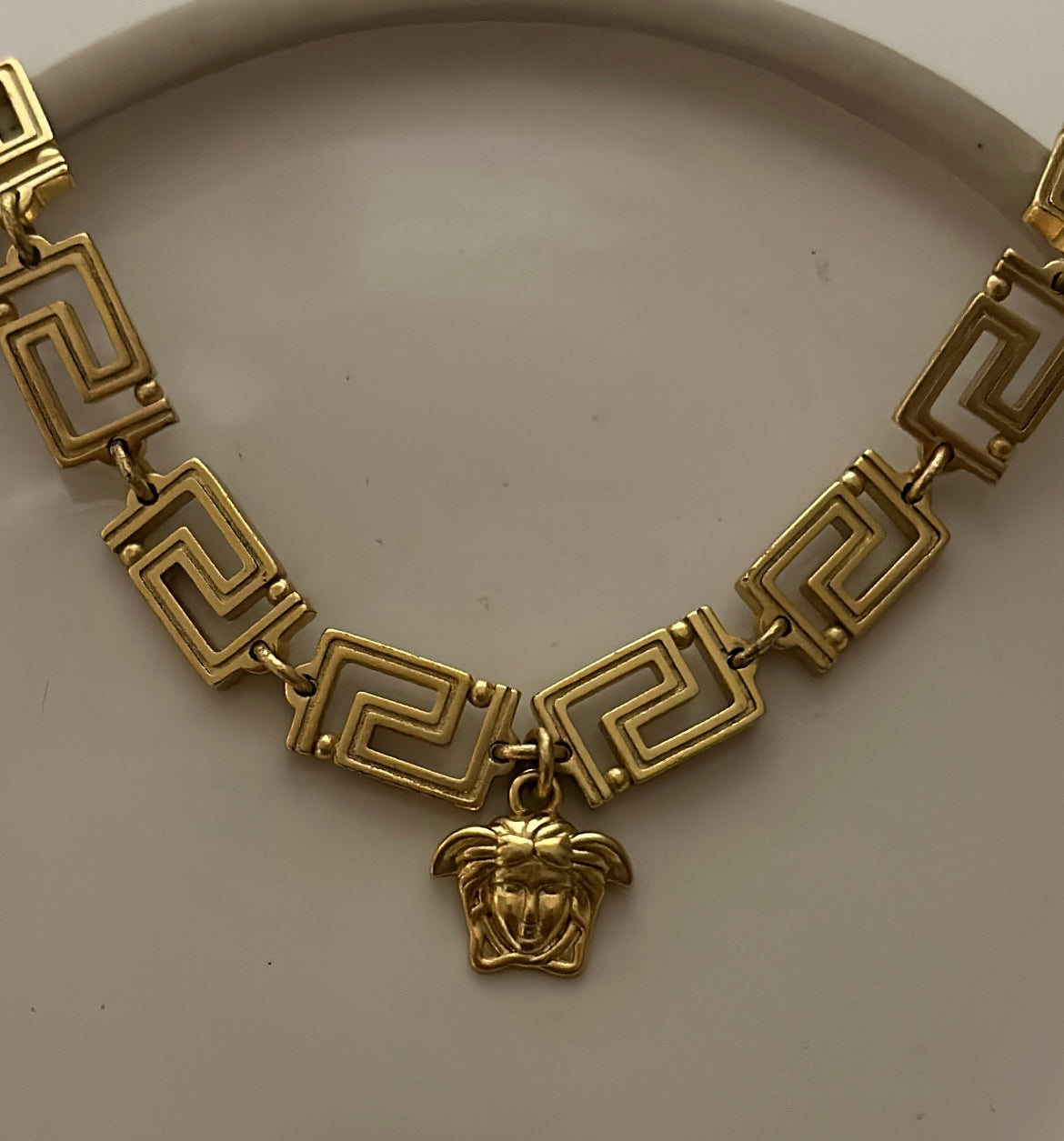 VERSACE MEDUSA SHORT NECKLACE