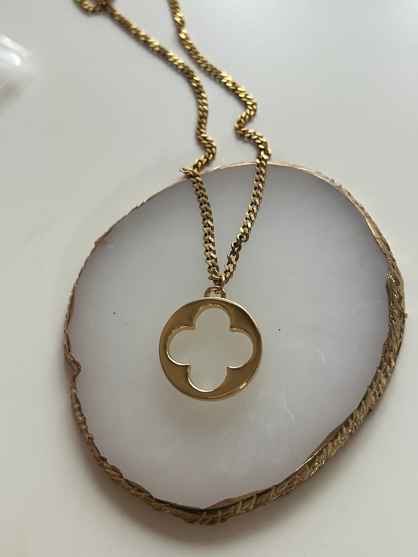 LOUIS VUITTON MONOGRAM NECKLACE