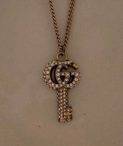 GUCCI KEY DIAMANTÈ NECKLACE