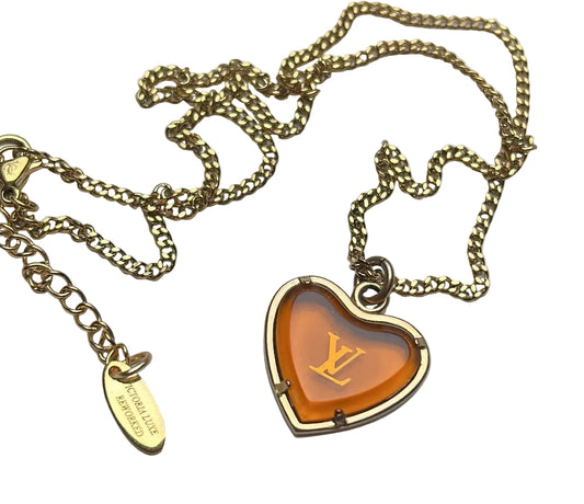 LOUIS VUITTON HEART VINTAGE NECKLACE