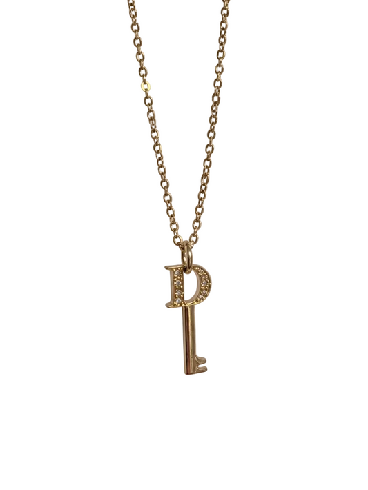 DIOR GALLIANO DAINTY KEY NECKLACE (RARE)