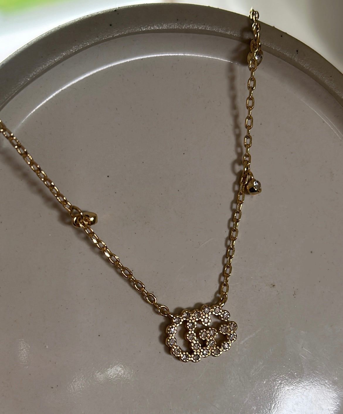 GUCCI GG DIAMANTÉ NECKLACE