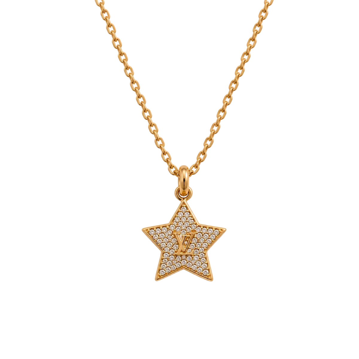 LOUIS VUITTON CONSTELLATION STAR DIAMANTÈ NECKLACE