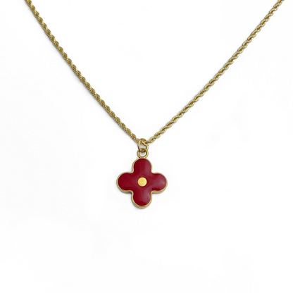 LOUIS VUITTON CHERRY FLORA NECKACE