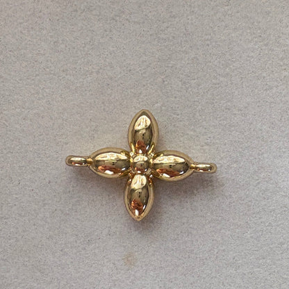 LOUIS VUITTON PEARL LOGO FLORA NECKLACE