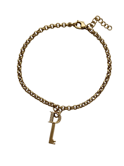 DIOR GALLIANO DAINTY KEY BRACELET (RARE)