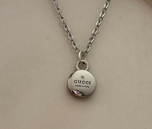 GUCCI DAINTY CIRCLE NECKLACE