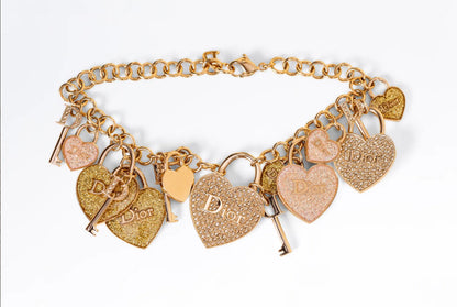 DIOR GALLIANO DAINTY KEY NECKLACE (RARE)