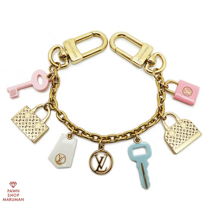 LOUIS VUITTON BAG SQUARE ICONICS NECKLACE