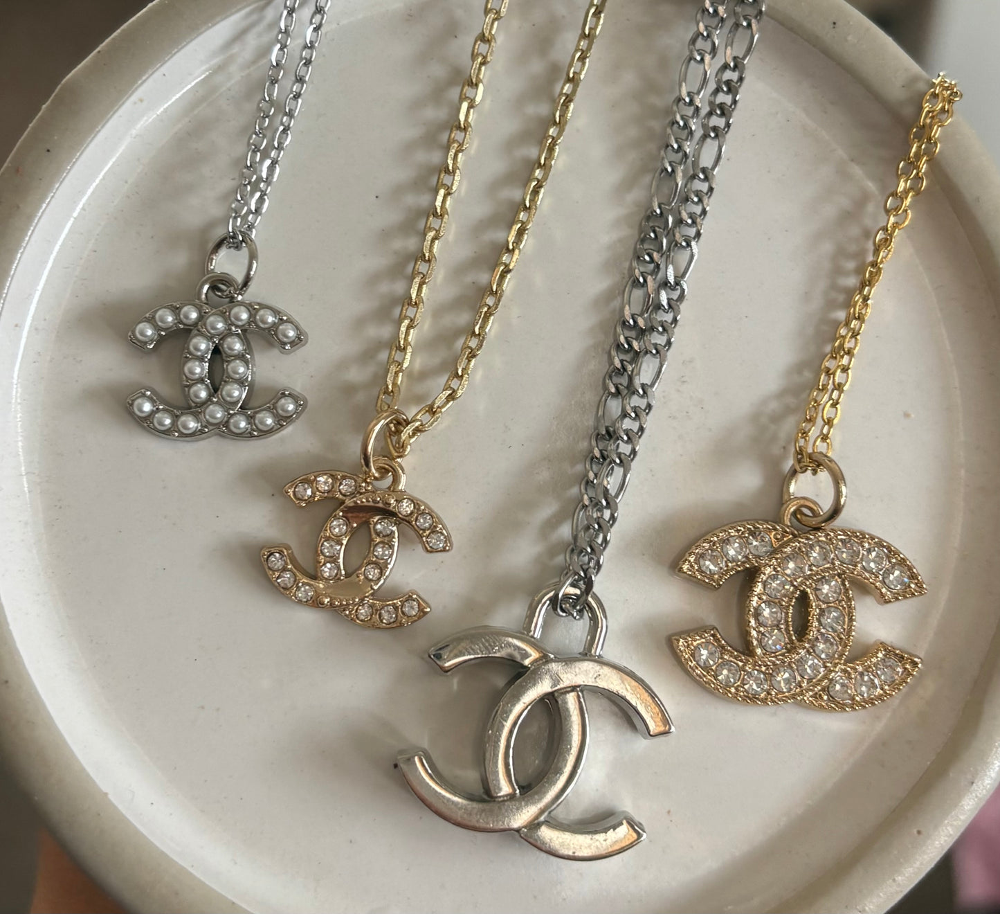 CC CHANEL DIAMANTÈ XL NECKLACE