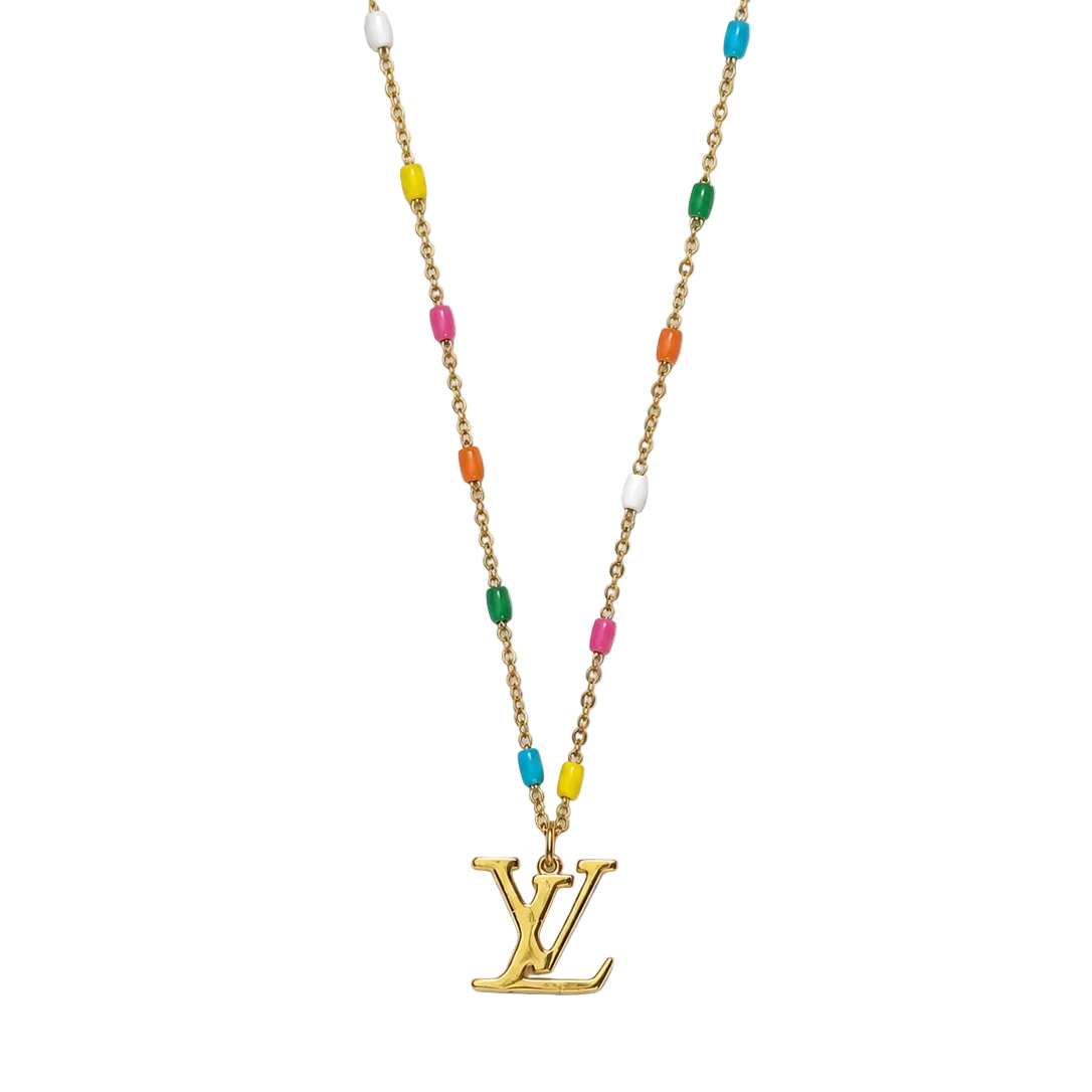 LOUIS VUITTON MULTI COLOUR LV (RARE)