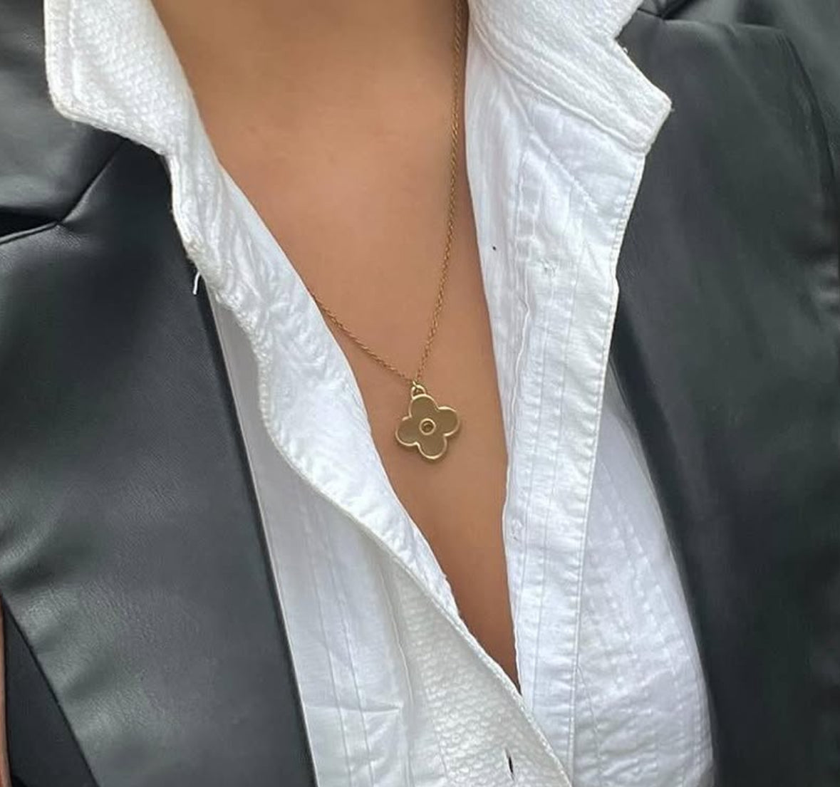 LOUIS VUITTON BLOOMING CHARM NECKLACE