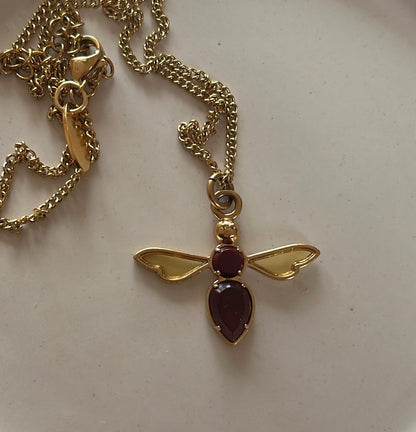 LOUIS VUITTON BEE VINTAGE NECKLACE (rare)