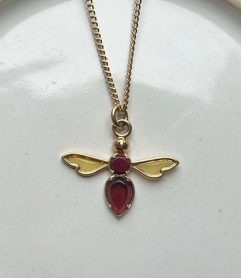 LOUIS VUITTON BEE VINTAGE NECKLACE (rare)