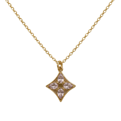 LOUIS VUITTON PINK DAINTY CHARM NECKLACE