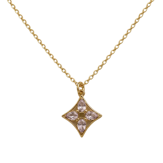 LOUIS VUITTON PINK DAINTY CHARM NECKLACE