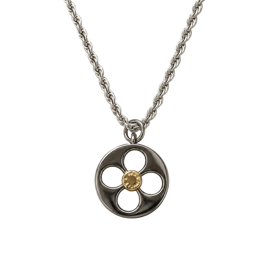 LOUIS VUITTON FLEUR DE MONOGRAM CIRCLE NECKLACE