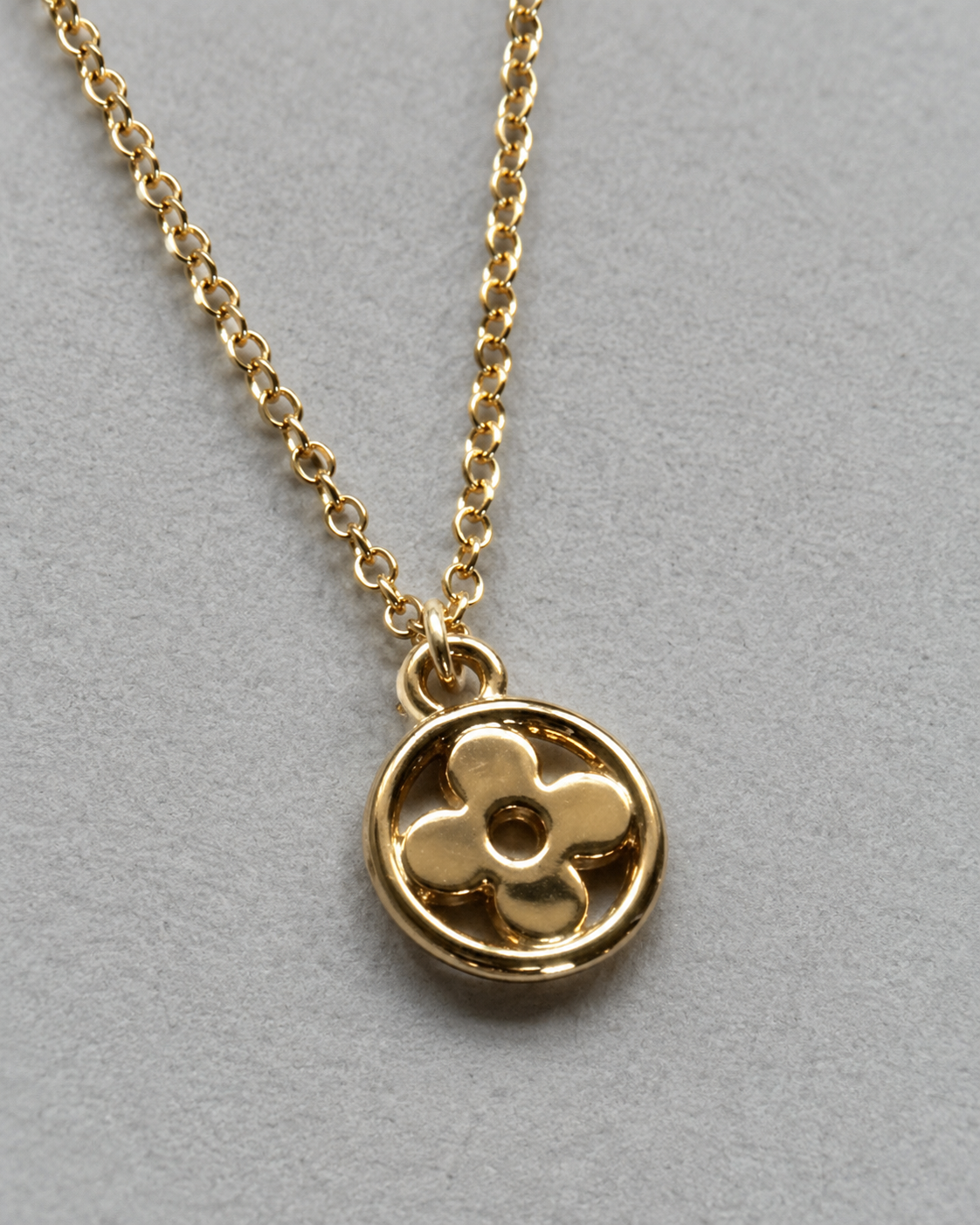 LOUIS VUITTON FLORA DAINTY NECKLACE