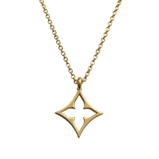 LOUIS VUITTON THIN STAR NECKLACE