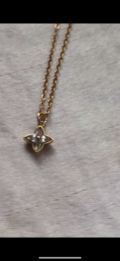 LOUIS VUITTON STAR STRASS NECKLACE