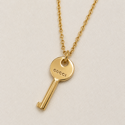 GUCCI GG KEY NECKLACE