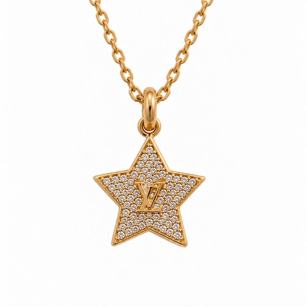 LOUIS VUITTON CONSTELLATION STAR DIAMANTÈ NECKLACE