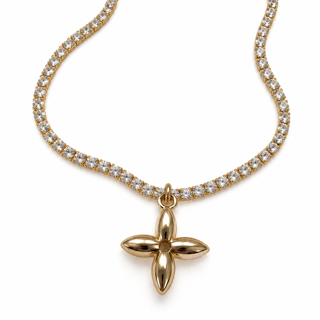 LOUIS VUITTON DIAMANTÈ STAR NECKLACE