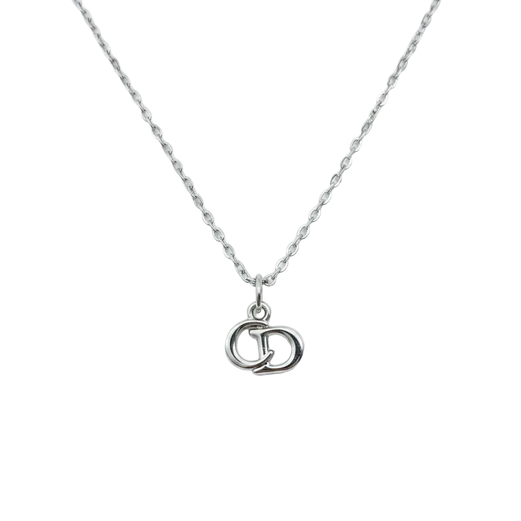 DIOR CD LOGO DAINTY NECKLACE