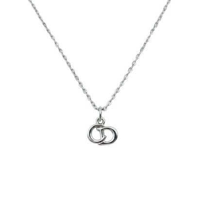 DIOR CD LOGO DAINTY NECKLACE