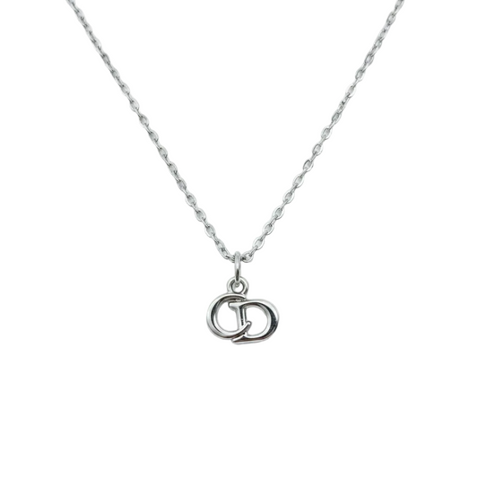 DIOR CD LOGO DAINTY NECKLACE