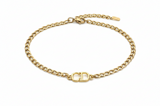 DIOR CD VINTAGE DAINTY CHOKER