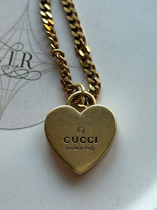 GUCCI HEART NECKLACE